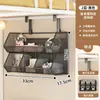 Estante de almacenamiento de cocina multicapa para dormitorios, gran capacidad, no requiere perforación, montado en la pared, para almacenar bocadillos y verduras