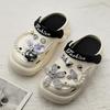 Nuevos dijes de perro de dibujos animados 3D y zapato de Mario Accesorios para chanclas DIY Decoraciones de galletas y piruletas