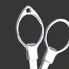 Tijeras de ocho caracteres Wang Wuquan acero inoxidable tijeras de pesca plegables plomo de pesca línea de pesca tijeras pequeñas acero plegable