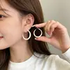 Aros de Oreja Coloridos Dopamina 2026 Nuevos Populares Pendientes de Moda Macaron Pendientes Brillantes Florales para Niña