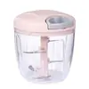 Cortador de vegetais multifuncional para cozinha, fabricante pronto para uso, suplementos alimentares, moedor de carne, espremedor de alho manual, extrator de alho doméstico