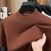 Produto em destaque: Suéter de lã de manga curta para outono e inverno (Suéter de lã de quatro fios com 16 pontos, manga curta, para outono e inverno, lavável à máquina)
