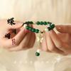 Popular Pulsera de Loto, Loto Auspicioso y Loto Deseoso, Pulsera de Estilo Nuevo para Amigos, Regalo para el Examen de Admisión a la Universidad