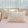 Par de Fundas de Almohada de Algodón Puro Estilo Fresco 2025 Nuevo Algodón Puro 48cmx74 Funda de Almohada para Uso en el Hogar Cubierta Interior para Relleno de Almohada