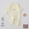 Categoria Bebê Recém-Nascido um Macacão Cardigã Roupas Recém-Nascido Primavera e Outono Pijama Roupas para Engatinhar Roupas de Casa