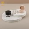 Caja de polvo transparente de 2,5 g y 3,5 g con hebilla de doble solapa redonda, caja para máscara de labios, rubor, sombra de ojos, caja para iluminar, caja para crema para cejas