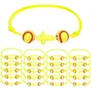 Pulsera de Moda Transfronteriza Fútbol Baloncesto Voleibol Tenis Hilo de Cera Impermeable Pulsera Trenzada de Cuentas Ajustable Pulsera de Equipo de Animación
