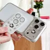 Adequado para Apple 17P/17PM/18P/18PM, este novo protetor de câmera traseira apresenta um design de menina fofo e fornece proteção de lente de alta definição.
