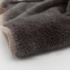 Gorro de punto holgado de color sólido cálido con forro polar informal para otoño e invierno, estilo europeo y americano, exclusivo para hombres y mujeres.