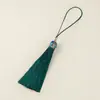 Pingente Pequeno com Borla em Cloisonné Ornamento de Garrafa Acessório Pingente para Sachê Estilo Vintage Retro Borla Estilo Chinês Borla