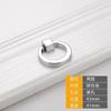Manija de Cajón Simple Moderna Estilo Chino Manija de Puerta de Armario Europeo para Hogar Zapatero Agujero Único Aleación de Zinc