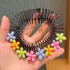 Horquilla para el pelo con artefacto para la frente, antifrizz, con forma de mariposa, para mujer, con perlas, para insertar peine, para tirar del peine.