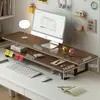 Soporte elevador para computadora de escritorio, soporte elevador para monitor de oficina, estante de almacenamiento para escritorio de oficina, soporte para laptop