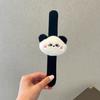 Lindo Peluche Panda Anillo de Presión de Dibujos Animados Rana Conejo Pulsera Regalo Creativo de Vacaciones Anillo de Presión Venta Caliente Transfronteriza
