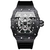 Reloj Popular Transfronterizo de Transmisión en Vivo Marca Binbang para Hombre de Silicona Forma de Barril Luminoso Moda Deportiva