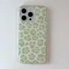 Popular Dopamina Leopardo Estampado Adecuado para Apple 17Promax Funda de Teléfono Móvil Iphone16 Doble Capa 15 Coreano 14Pro