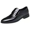 Sapatos Tendência Transfronteiriços, Sapatos Casuais Masculinos Estilo Coreano Britânico, Roupa Formal de Negócios, Fabricante de Sapatos Masculinos Tendência