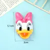 Pato de Dibujos Animados Creativo Pegamento de Crema DIY Accesorios Pequeños Hechos a Mano Llavero Agujero Accesorios para Zapatos Joyería
