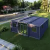 Casa Simples Móvel Casa Integrada Contêiner Casa Temporária Casa Pré-fabricada Alívio a Desastres Habitação de Emergência Rápido