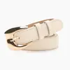 Cinto de Couro com Fivela de Pino Estilo Cool e Luxuoso para Mulheres, Cinto Texturizado de Alta Qualidade para Ternos, Cinto de Cintura Feminino Vintage e Artístico