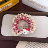 Dibujo animado Gato Kt Piedra de afilar Anillo Intestino Delgado Nueva Alta Elasticidad Duradero Lazo para el pelo Cola de caballo Cuerda para el pelo de mujer Banda de goma Versátil