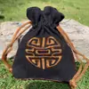 Bolsa de Tela con Cordón Pequeño, Bolsa de Algodón, Bolsa de Regalo de Moda con Fondo pero Sin Lados, Bolsa de Regalo, Bolsa de Tela con Cordón, Bolsa para Joyería