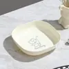 Plato para Huesos para Uso Doméstico, Plato para Huesos, Plato para Frutas, Charola para Huesos, Charola para Desechos, Plato Pequeño de Plástico para Almacenamiento en Mesa de Comedor