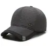 Gorra de algodón para otoño e invierno para hombres de mediana edad y mayores, forrada de polar, cálida, gorra de pico de pato, a prueba de frío para exteriores, gorra de béisbol engrosada para papás y abuelos
