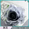 Cabezas de Flores Artificiales Simuladas de Rosa para Fondo de Pared de Flores, Materiales para Corona de Bricolaje, Ramo, Flores Artificiales para Decoración del Hogar