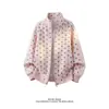 Sudadera con cuello alto de calle para hombre, nueva de Otoño 2026, estilo americano, estampado estrellado, informal, holgada, talla grande, chaqueta sudadera para hombre