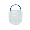 Cubo de Plástico Transparente Plegable para Limpiar Pinceles de Acuarela Artística, Cubo de Pintura Portátil, Cubo Extensible para Pinceles de Acuarela, Cubo de Agua para Pintura Tradicional China
