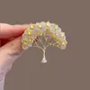 Broche novo estilo feminino senso de alta qualidade nicho broche atacado pino de alta qualidade temperamento fixo roupas terno joia pérola