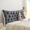 Almofada de cabeceira travesseiro de quarto duplo ins encosto de cama tatami almofada macia dormitório sofá anti travessia de fronteira atacado
