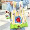 Bolsa de Compras de Gran Capacidad, Linda Bolsa de Hombro Plegable Portátil para Supermercado, Bolsa Ecológica para Compras de Supermercado