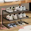Zapatero Dormitorio Debajo de la Cama Ahorro de Espacio Pequeño Zapatero Simple Multicapa Estante de Almacenamiento para Zapatos Deportivos Pantuflas