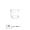 Taza de Vidrio para Velas de Fábrica Portavelas de Aromaterapia Taza para Dormitorio DIY Casero Vaso Vacío de Vidrio para Aromaterapia con Tapa Taza para Fragancia