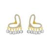 Novos brincos de venda quente celebridades temperamento micro-incrustado brincos de zircão feminino europeu e americano cor simples diamante brincos de moinho de vento
