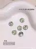 Pedras de Strass para Unhas K9 Ovo de Pombo, Celebridade da Internet Super Brilhantes Esmeralda Oval Grandes Pedras de Strass Sem Base, Bolas de Strass para Nail Art Prontas