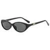 Gafas de Sol Ojo de Gato de Gama Alta Europeas y Americanas Estilo Chica Picante Coreana Gafas para Adelgazar el Rostro para Viajes al Aire Libre Estilo Callejero Gafas de Protección Solar Transfronterizas