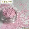 Directo de fábrica resistente a solventes color caramelo macarrón lentejuelas para arte de uñas amor arenas movedizas mahjong cáñamo relleno en forma de corazón