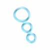 Pegamento Suave Transparente Triple Restricción Anillo de Bloqueo de Precisión Anillo Peneano Serial Triple Anillo de Restricción Wrapskin Anillo Divertido para Parejas Adultas
