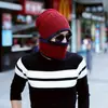 Otoño e invierno más terciopelo gorro de punto para hombre bufanda conjunto de dos piezas Protección para los oídos de invierno gorro de lana para padres e hijos venta al por mayor 9524