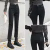 Jeans de mujer de cintura alta, estilo recto holgado, adelgazantes y que alargan las piernas, nueva colección primavera y otoño 2026, pantalones cigarette de corte estrecho