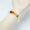 Pulseira de Cristal, Pulseira Simples Transparente de Círculo Único, Joia de Mão Fashion e Versátil, Presente para Melhor Amiga, Atacado de Joias, Pulseira de Cristal