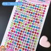 Calcomanías para Niños Gema Cristal Acrílico Diamante Calcomanías Niñas Decorativas Creativas DIY Kindergarten Calcomanías de Bonificación