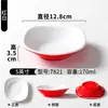 Tigelas de melamina A8, projetadas especificamente para pratos de hot pot picantes; tigelas cônicas de melamina em duas cores; tigelas para uso comercial para lojas de macarrão, incluindo tigelas para macarrão de arroz com caracol de rio e ramen; tigelas para pratos de macarrão misto