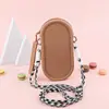 Bolsa de Teléfono de Silicona Transfronteriza En Stock Portátil Cruzada para Gafas de Sol Almacenamiento Monedero de un Solo Hombro Fijo Dopamina