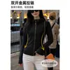 Sudadera con capucha negra para mujer 2026 nuevo otoño corte ajustado estilo coreano con capucha manga larga casual top cárdigan