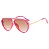 Gafas de Sol con Forma de Sapo Simples 2025 Nuevas Gafas de Sol Europeas y Americanas de Moda Versátiles Retro para Conducir Viajes