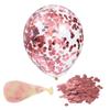 Globos de látex redondos transparentes con lentejuelas de 12 pulgadas para fiestas navideñas, con decoración de escena, venta al por mayor, fabricantes de globos.
